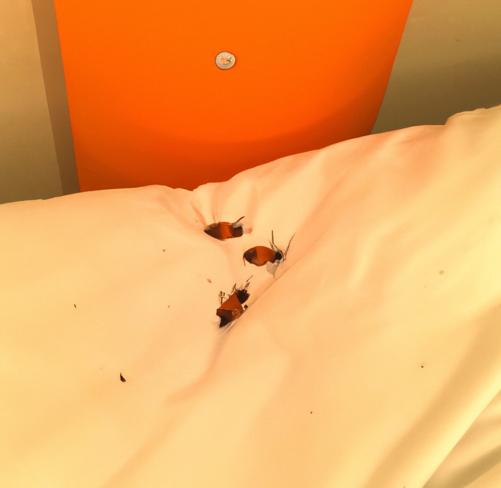 tiny red bugs in bed