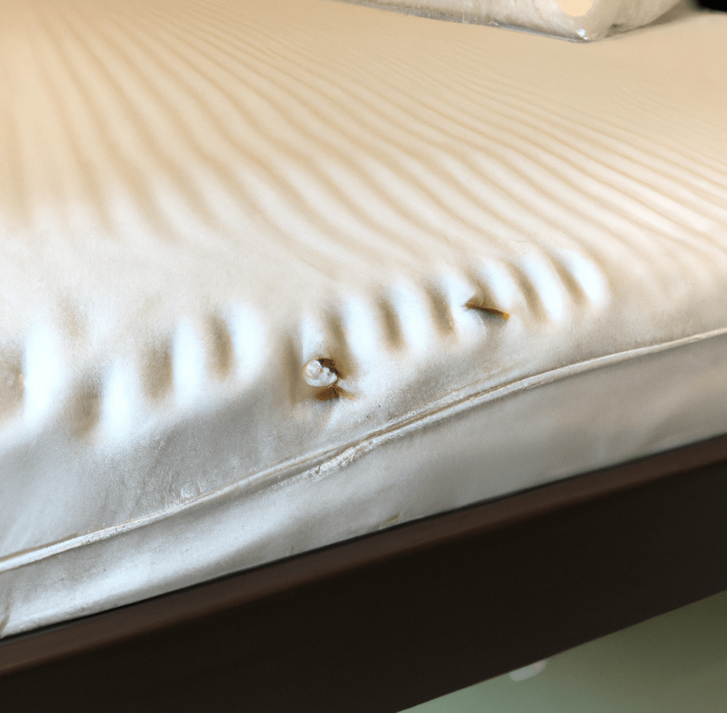 bugs on the bed white bed sheet