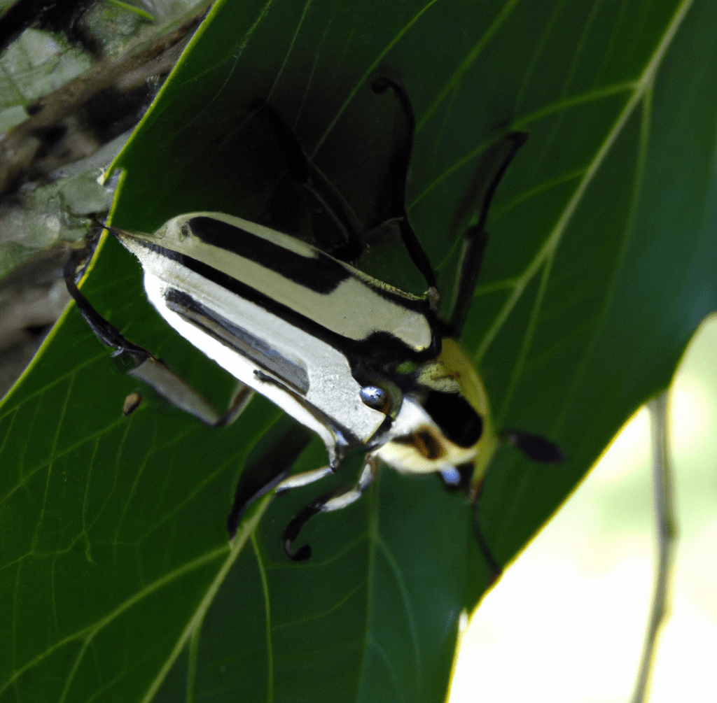 black and white bugs of indiana