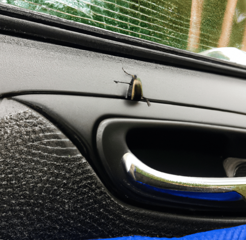 bugs inside the car