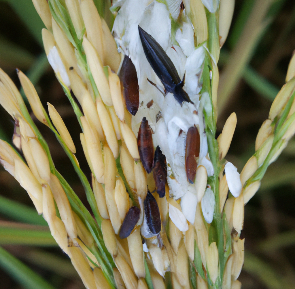 bugs occur in rice