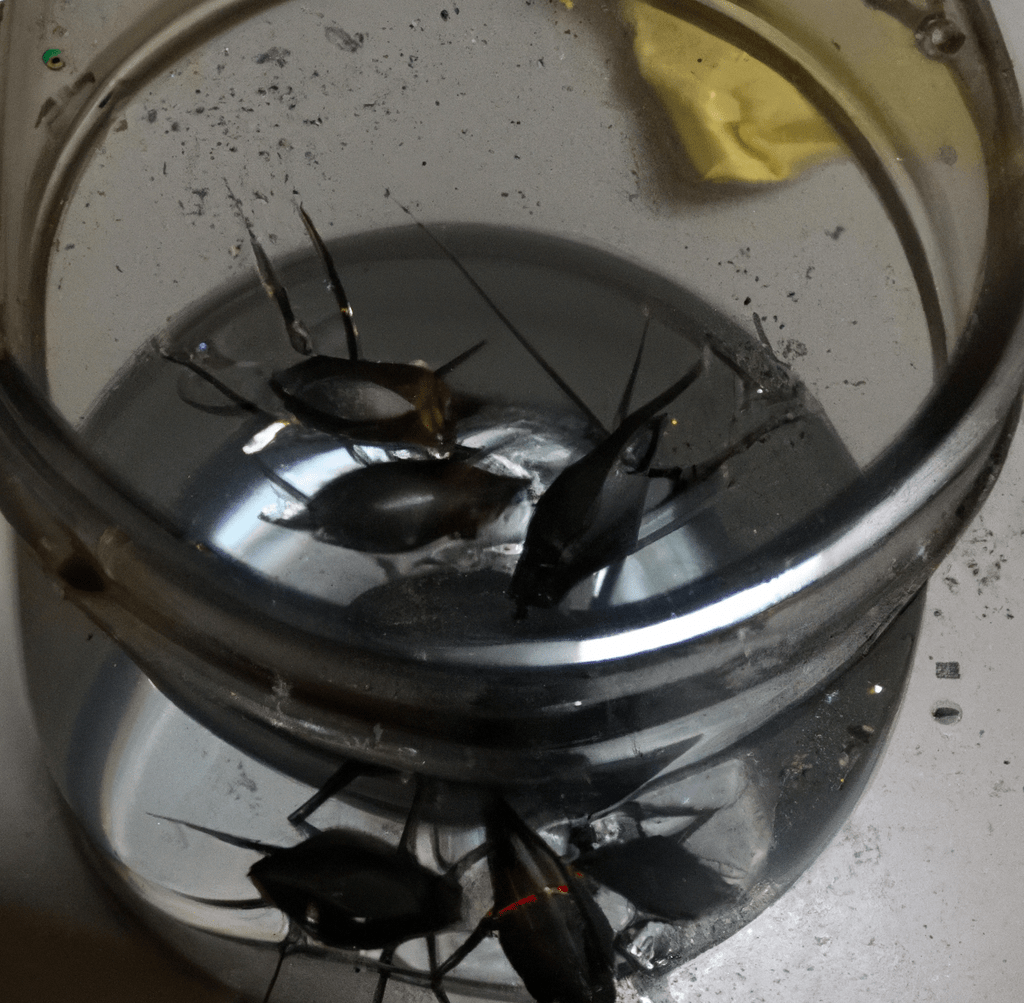 water bugs in basin inside house