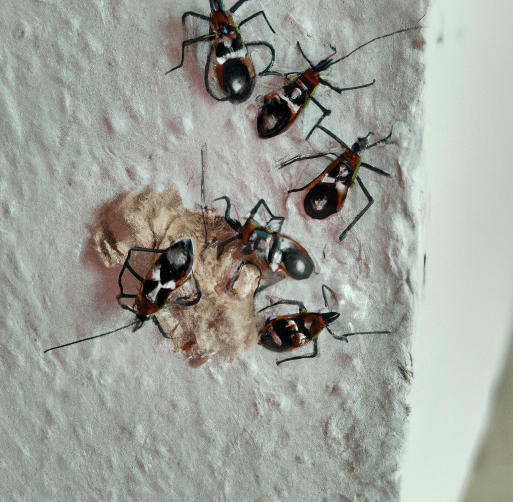 bugs on wall in Hawaii