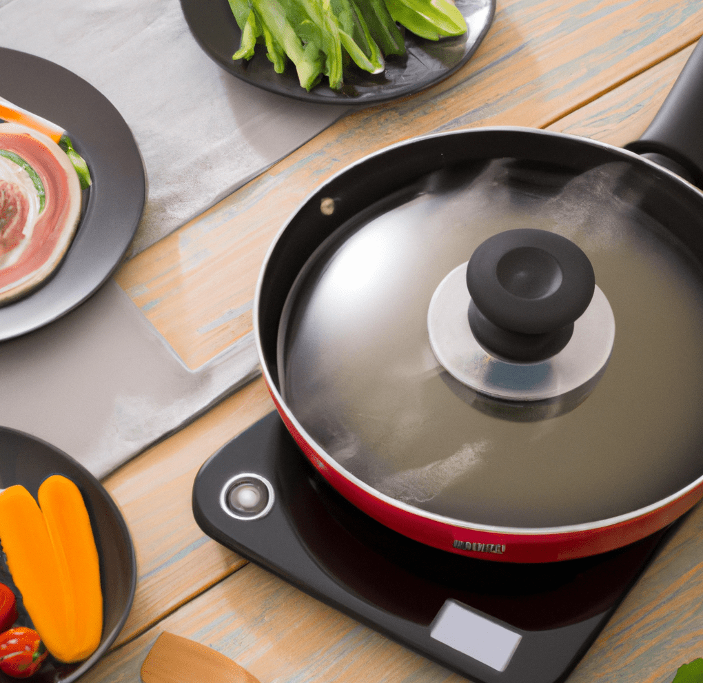 Induction cooking infect food