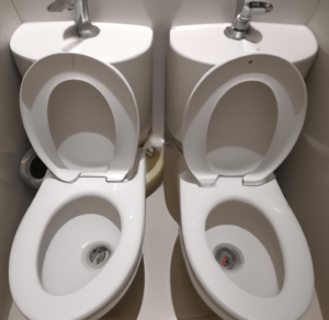 Dual flush toilet service
