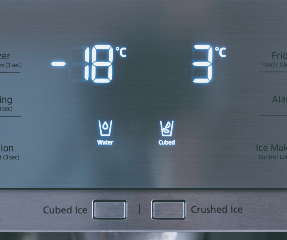 GE ice maker with proper freezer temperature